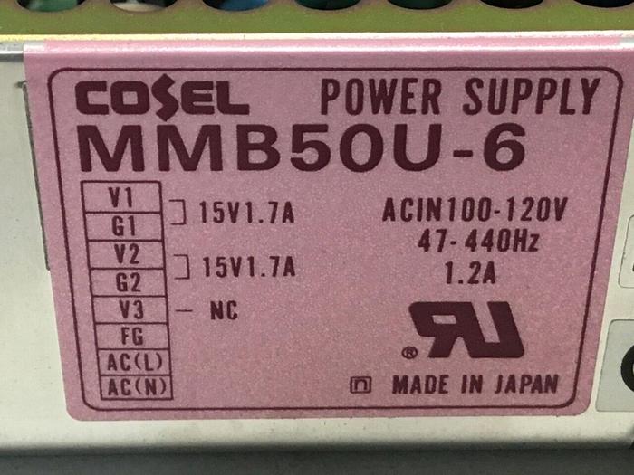 Used COSEL Power Supply MMB50U-6 #129582