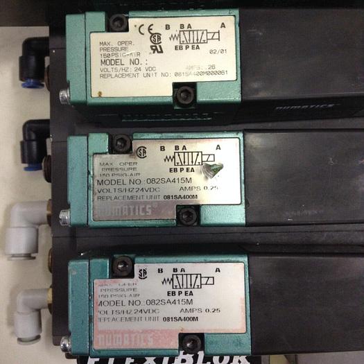 Used NUMATICS Control Block w/ Valves 082SA415M #80031