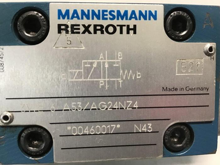 Used MANNESMANN REXROTH Valve 4WEH16Q61/6AG24NETZ4 #125915