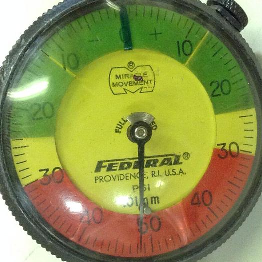 Used FEDERAL Dial Indicator Gauge P61 H #76735