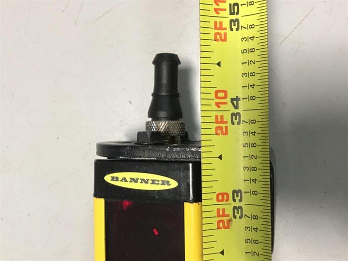 Used BANNER ENGINEERING Light Curtain Receiver SLSCR30-750Q8 USED