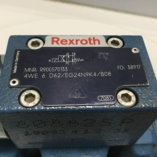 Used REXROTH Valve 4WEH10D456EG24N9TK4B08 Used