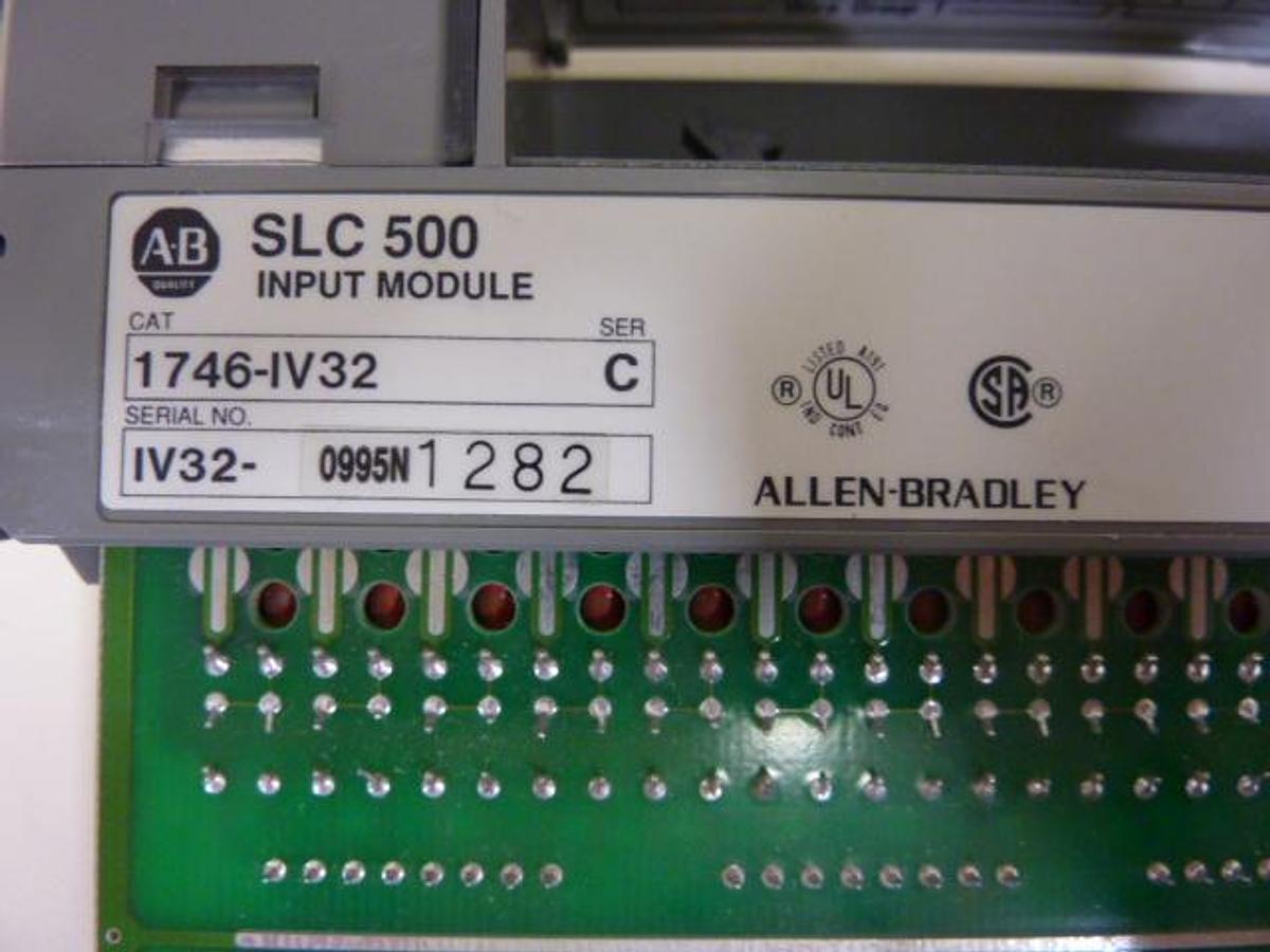 Used ALLEN BRADLEY Input Module 1746-IV32 SER C Used