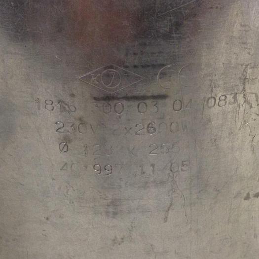 KJT 2600 Watt x 2 Ceramic Heater Band 1815 300 03 04 083 #87331