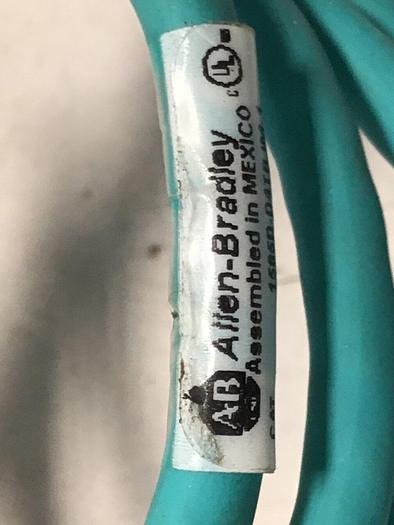 Used ALLEN BRADLEY Ethernet Cable 1585J-M8TBJM-1 #125506