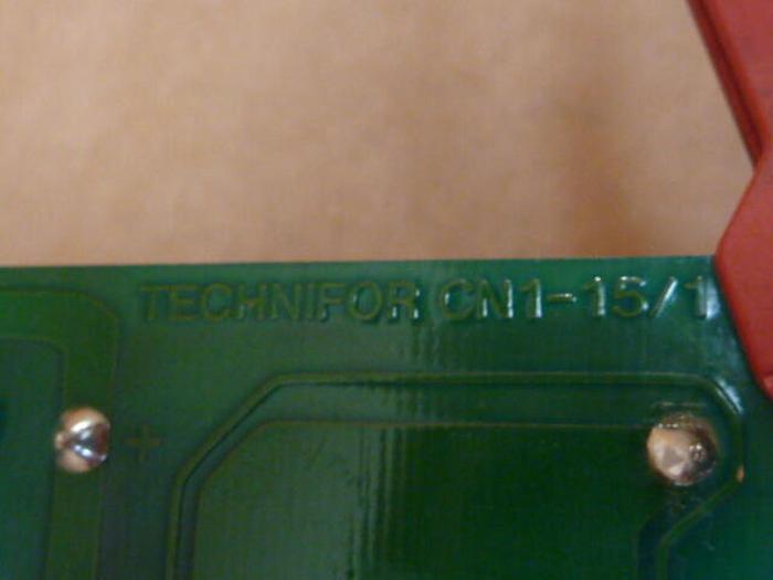 Used TECHNIFOR Servo Drive Amplifier CN1-15/1 Used