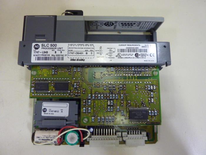 Used ALLEN BRADLEY 5/04 Processor Module 1747-L543 SER B Used