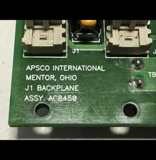 Used APSCO Van Dorn Rack Circuit Board AC8450 USED