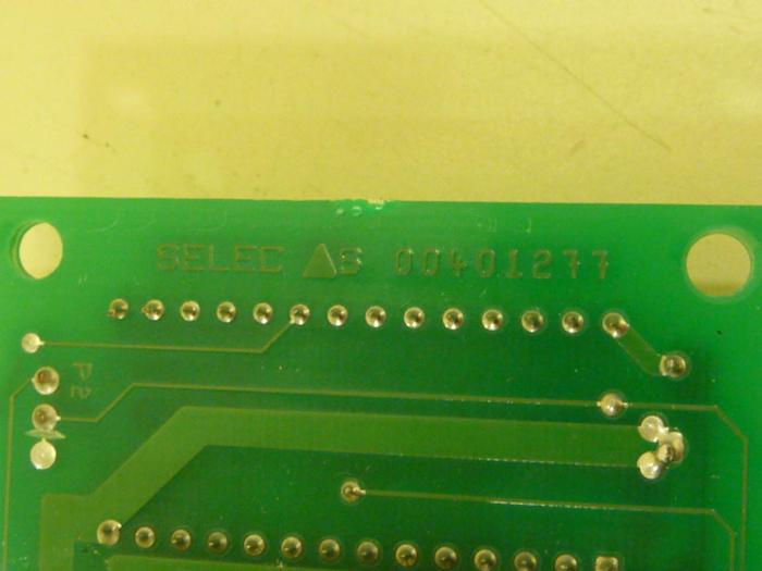 Used SELEC Circuit Board 00401277 #63236