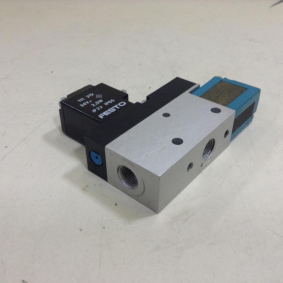 Used FESTO Vacuum Generator/Solenoid Valve VAD-ME-1/8 USED