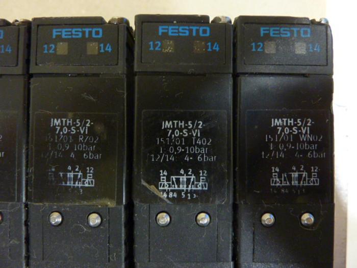 Used FESTO Control Block / Valve Terminal IFB13-03 Used