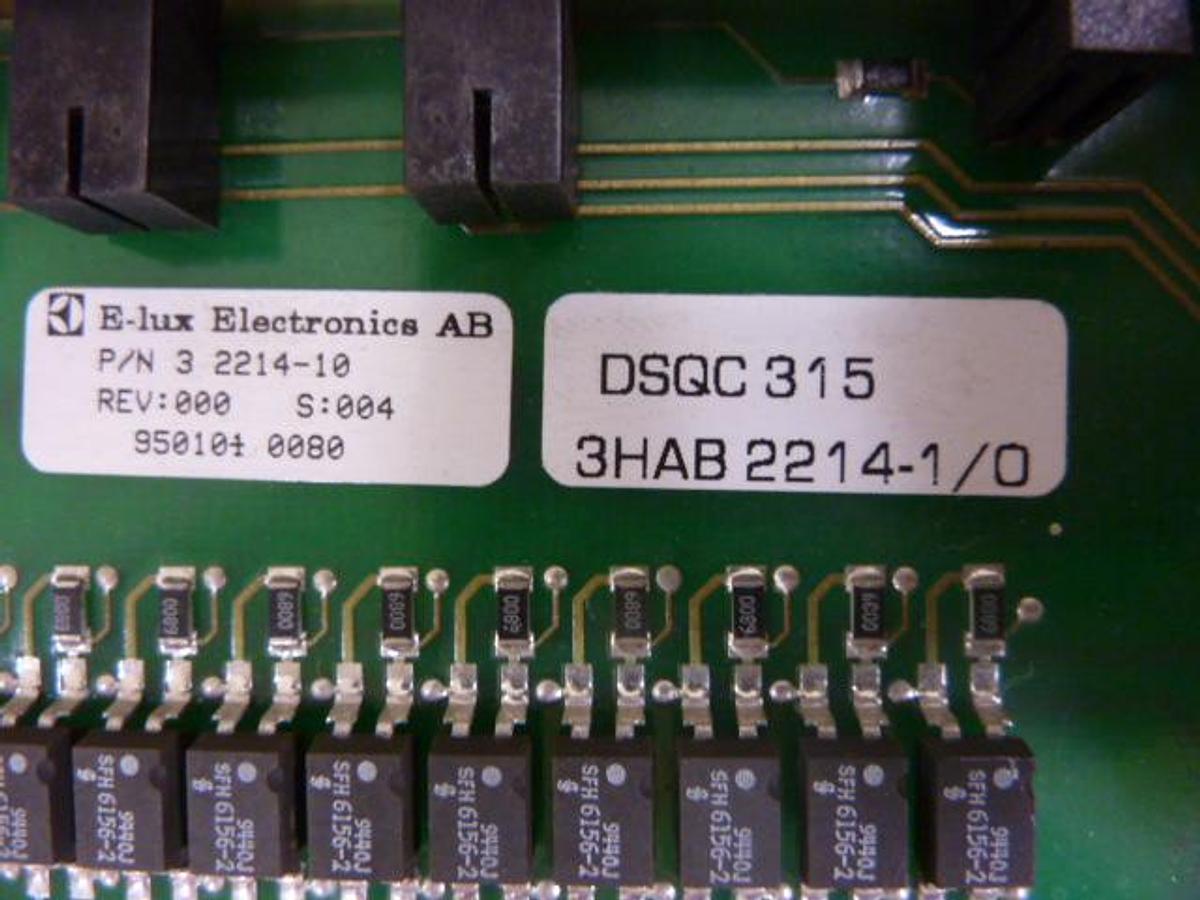 Used ABB I/O Board 3HAB2214-1/0 Used