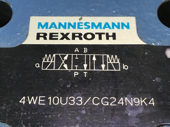 Used REXROTH Valve 4WE10U33/CG24N9K4 #132455
