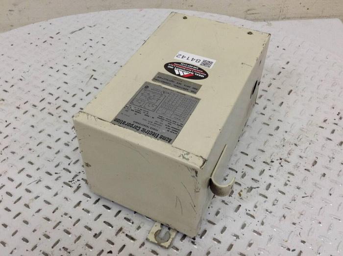 Used ACME ELECTRIC 5 kVA Power Transformer T-1-53014-4 #84142