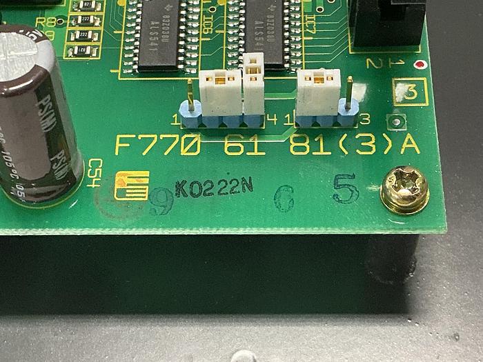 Used FUJI VT-1000IID Control Display Panel Used