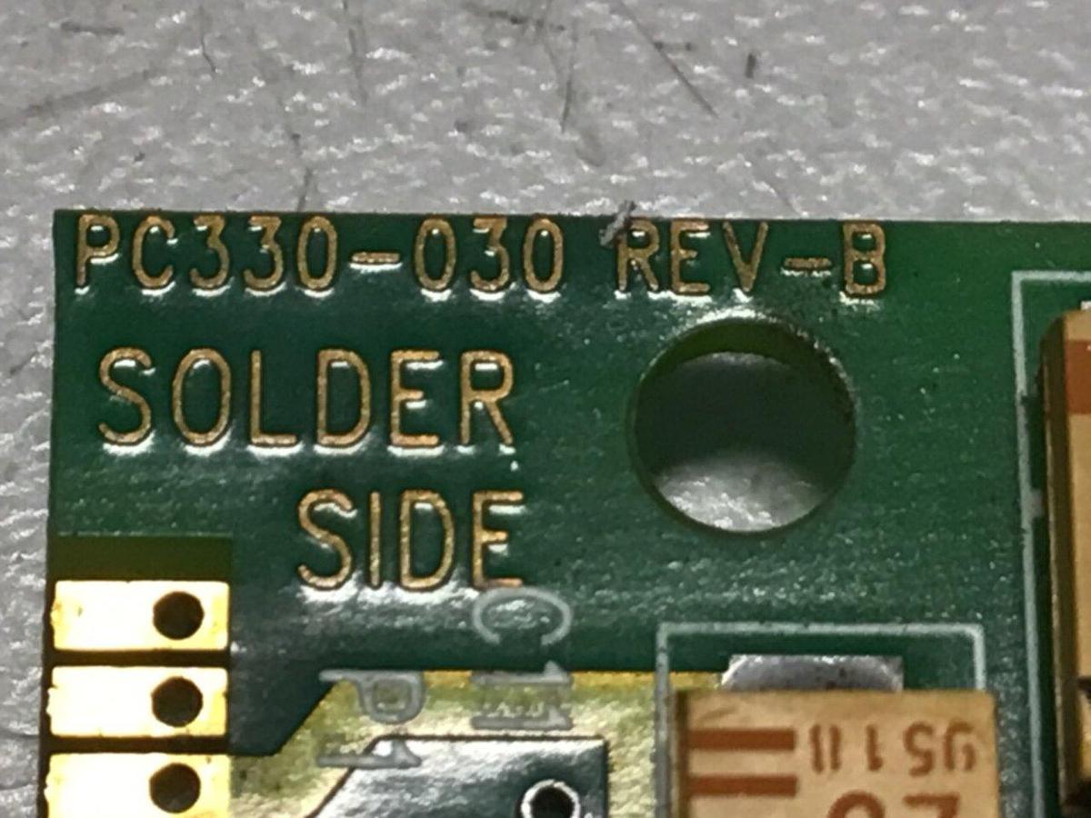 Used VAN DORN Temperature Circuit Board PC330-021 330-021 #121978