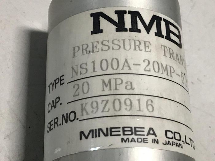 Used NMB Pressure Transducer NS100A-20MP-5222-S14 #126494