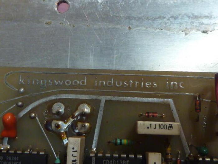 Used KINGSWOOD INDUSTRIES Circuit Board K1512B #35906