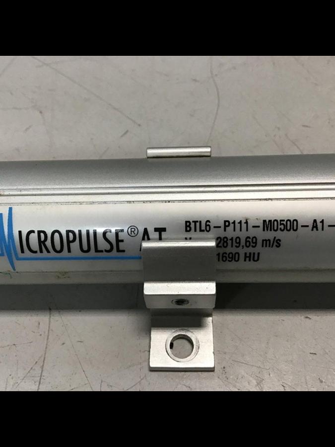 Used BALLUFF Magnetostrictive Position Sensor BTL6-P111-M0500-A1-S115 USED