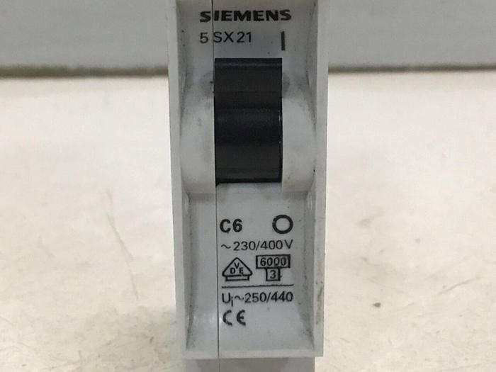 Used SIEMENS Circuit Breaker 5SX2C6 #114497