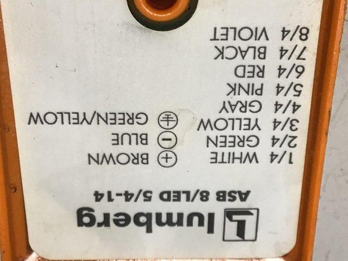 Used LUMBERG Distribution Box ASB 8/LED 5/4-14 #130701