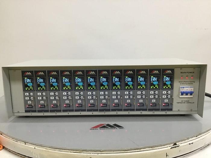 Used METAL FABRICATOR 12 Zone Hot Runner HRMF-12S/L-GST