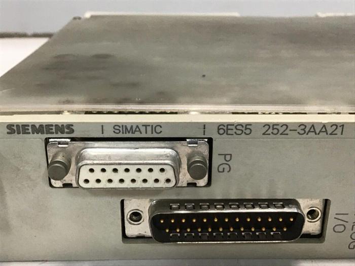 Used SIEMENS ANALOG I/O Module 6ES5 252-3AA21 Used