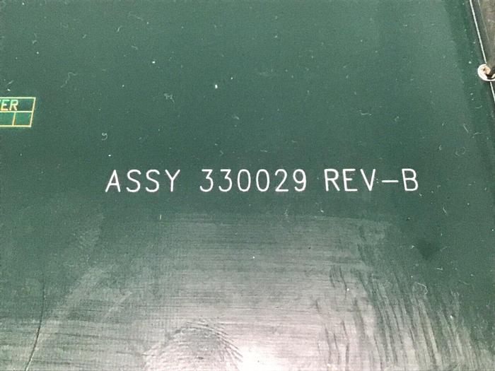 Used VAN DORN Sequencer Circuit Board PC330-029 330-029 Used