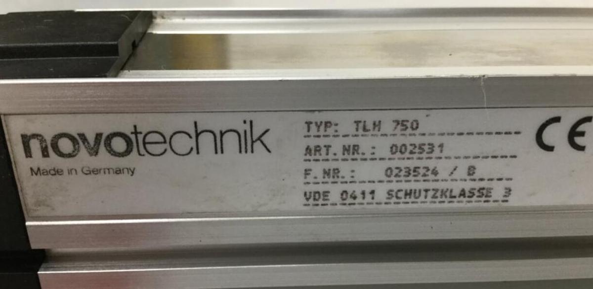 Used NOVOTECHNIK Transducer TLH750 Used