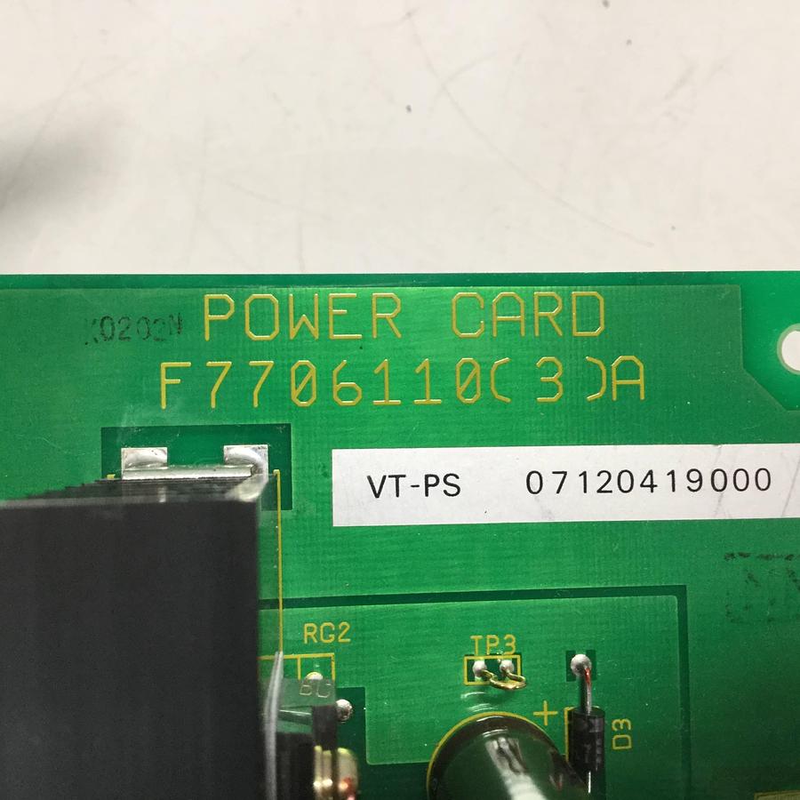 Used FUJI ELECTRIC Power Circuit Board F7706110(3)A Used