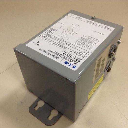 Used EATON CUTLER HAMMER 0.5 kVA Transformer S20N11E51A #87389