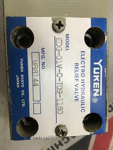 Used YUKEN Valve EDG-01V-C-T09-1160 #141411