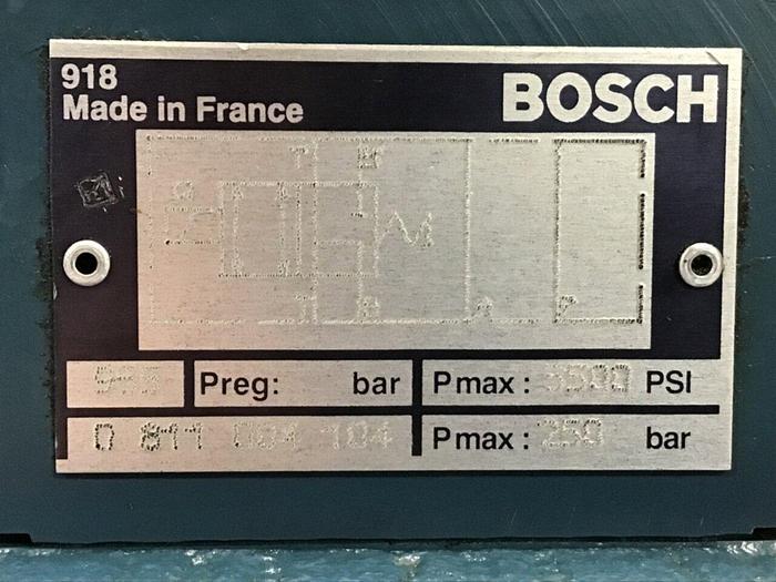 Used BOSCH SERVO  Proportional Valve 0 811 404 608 USED