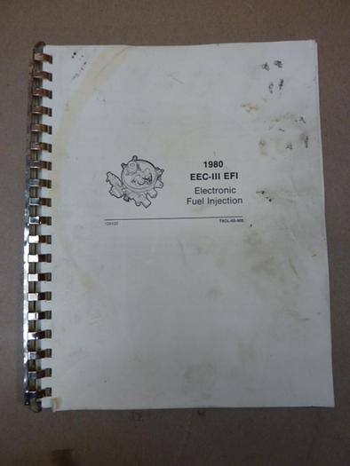 Used FORD Manual 1980 EEC-III EFI #30256