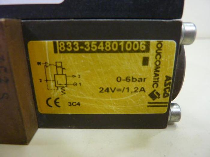 Used ASCO Valve 833-354801006 #61506