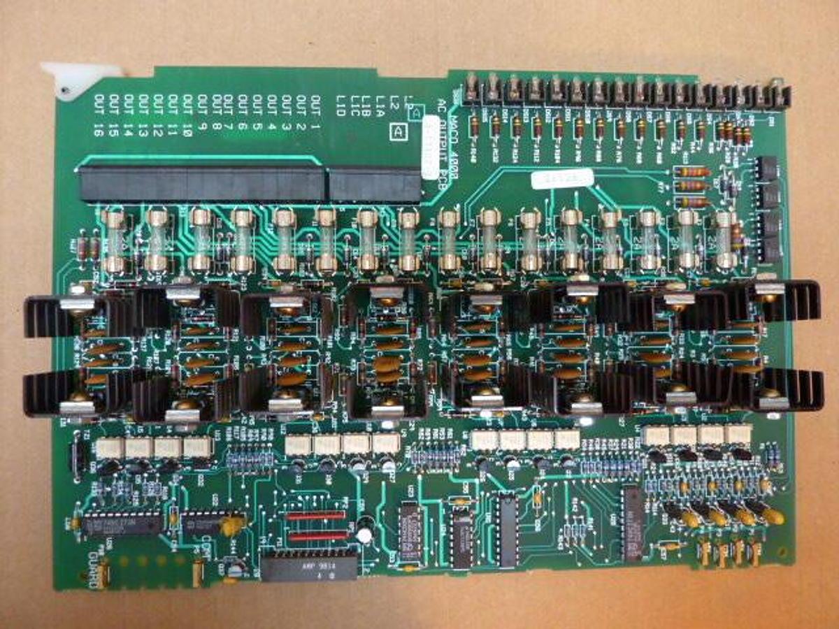 Used BARBER COLMAN AC Output Circuit Board A-13402-3 Used