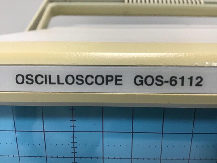 Used GW INSTEK Oscilloscope GOS-6112 #119526