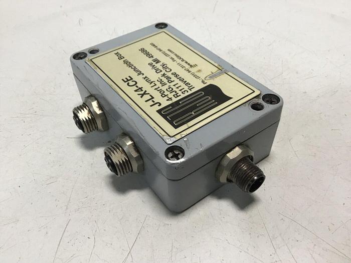 Used RJG INC. 4-Port Lynx Junction Box J-LX4-CE #133083