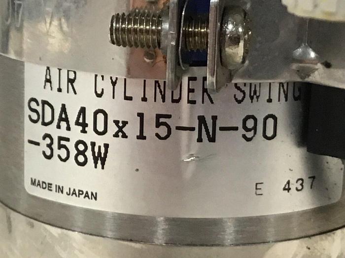 Used KOGANEI Air Cylinder Swing SDA40X15-N-90-358W #121035