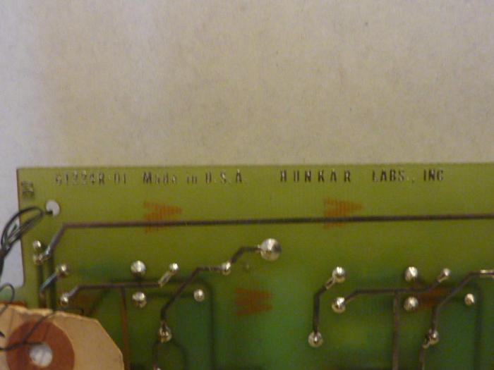 Used HUNKAR LABS AC Interface 61224F-01 #3022