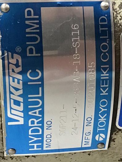 Used VICKERS Hydraulic Pump SQP211-24-12-5-86BAB-18-S116 #137772