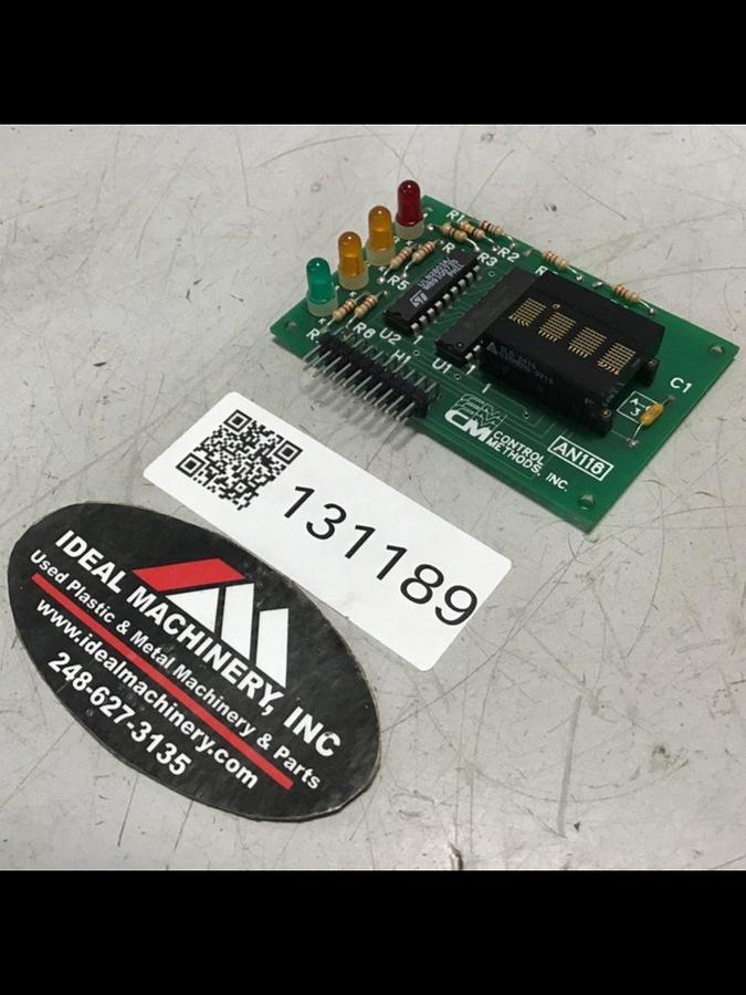 Used CONTROL METHODS Circuit Board AN116 Used  #131189