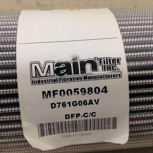 MAIN FILTER INC Filter MF0059804 #81035
