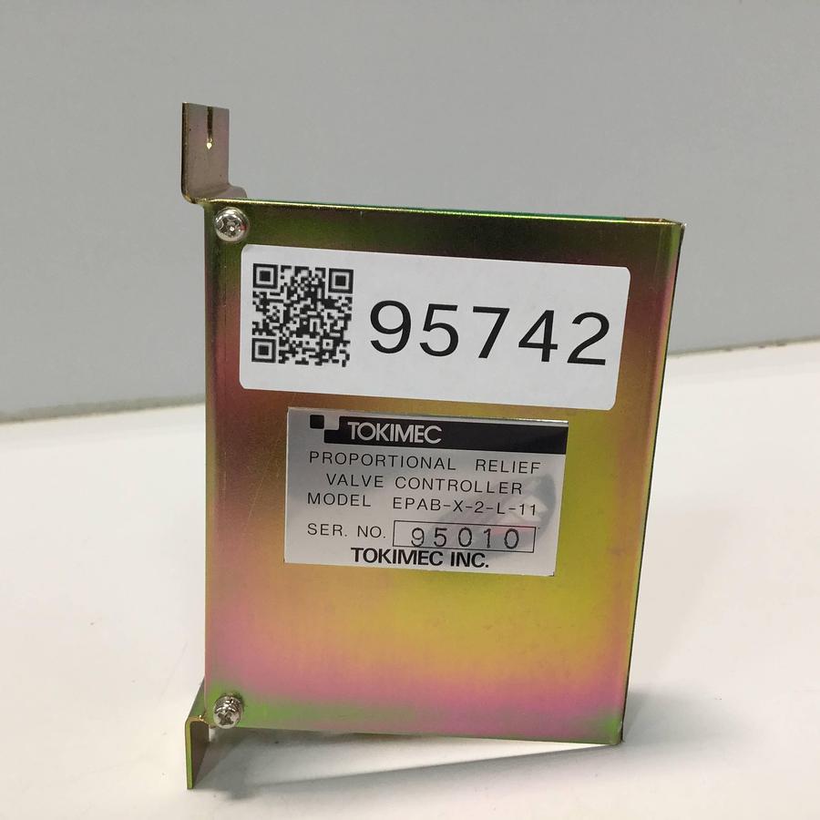 Used TOKIMEC Proportional Relief Valve Controller EPAB-X-2-L-11 Used