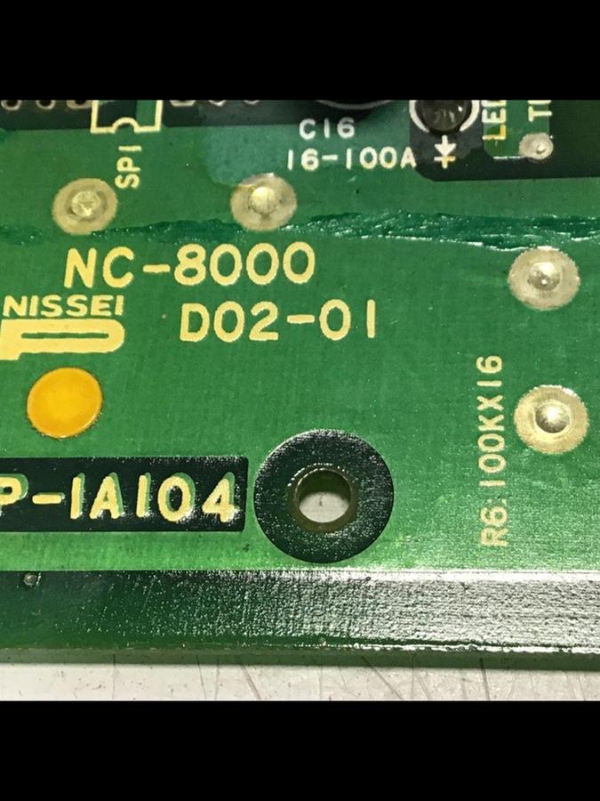 Used NISSEI Circuit Board DO2-01 NC8000 TP-IA104 Used