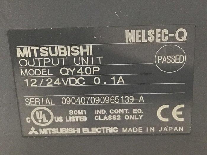 Used MITSUBISHI Output Module QY40P #112712