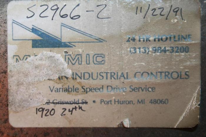 Used STERLCO Mold Temperature Control CONT006 Used