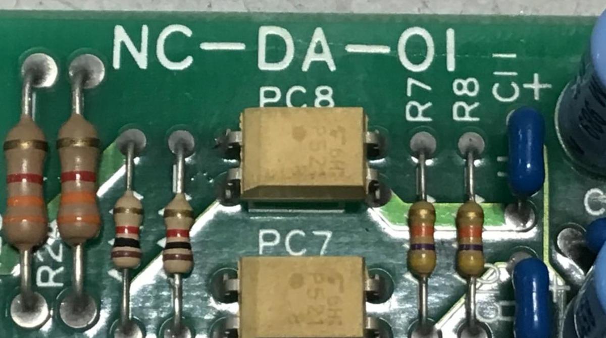 Used HARMO Circuit Board NC-DA-01 USED