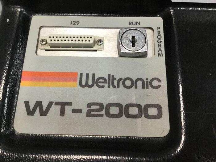 Used WELTRONIC WT-2000 Control 811-3758 Used