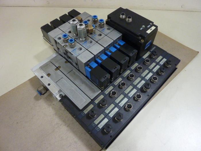 Used FESTO Control Block / Valve Terminal IFB8-02 #52802